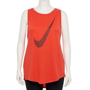 Nike Dri Fit Icon Clash Graphic Training Tank Top Size 1X